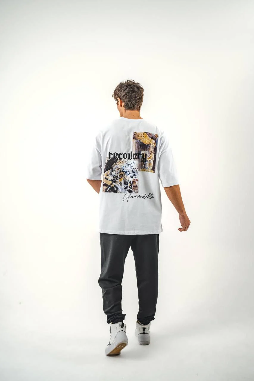 White Recovery Tshirts - Image 2