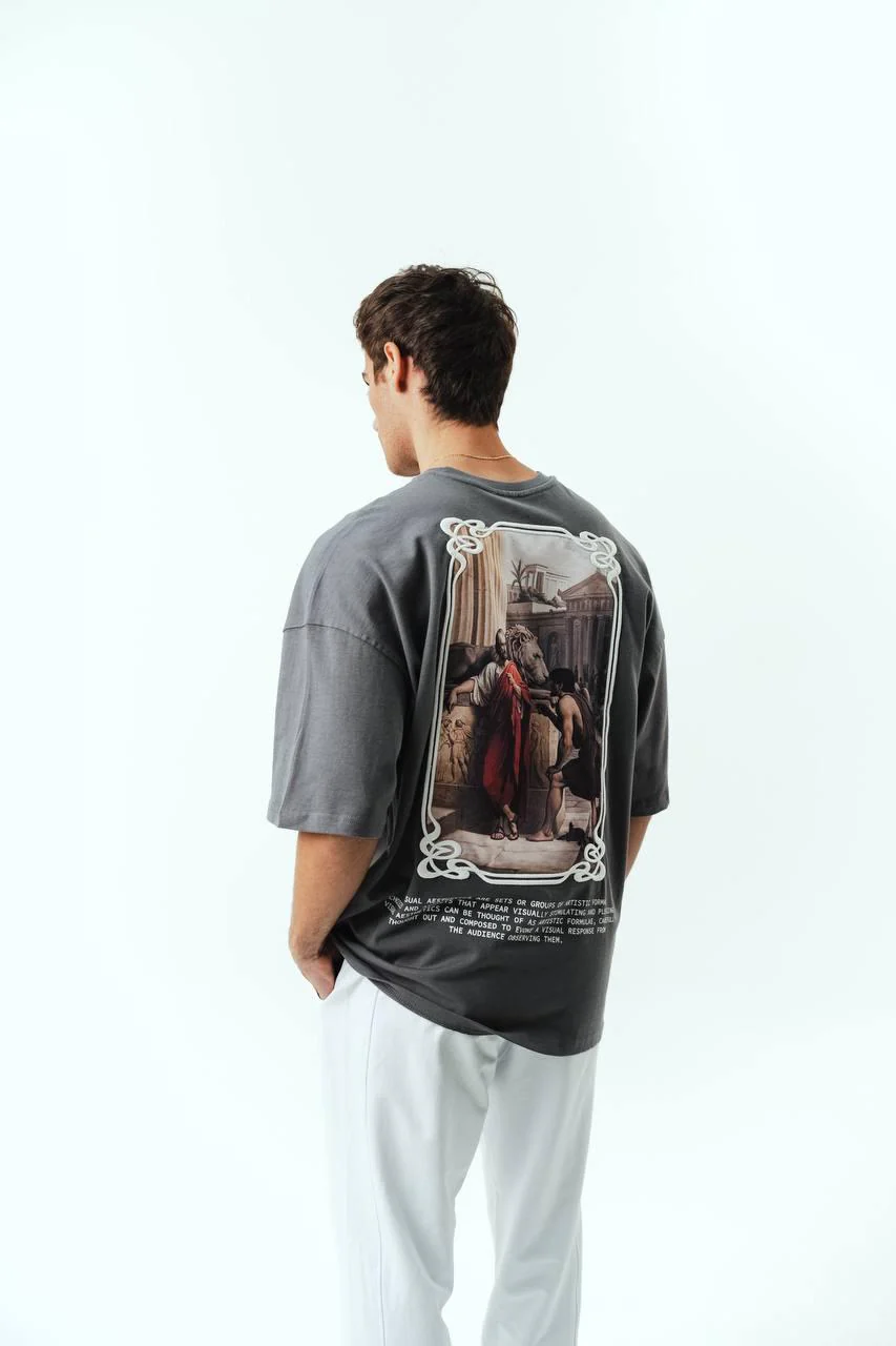 Grey Artistic Tshirts - Image 3