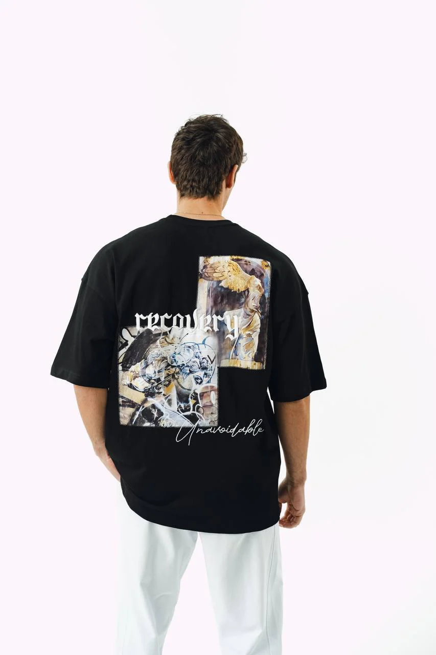 Black Recovery Tshirts - Image 2