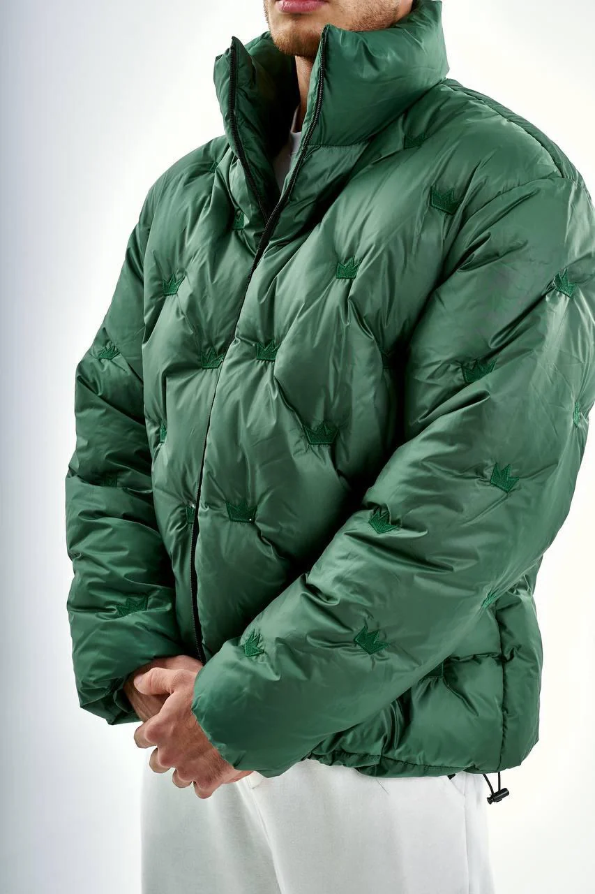 Green Bomber Jacket - Image 2