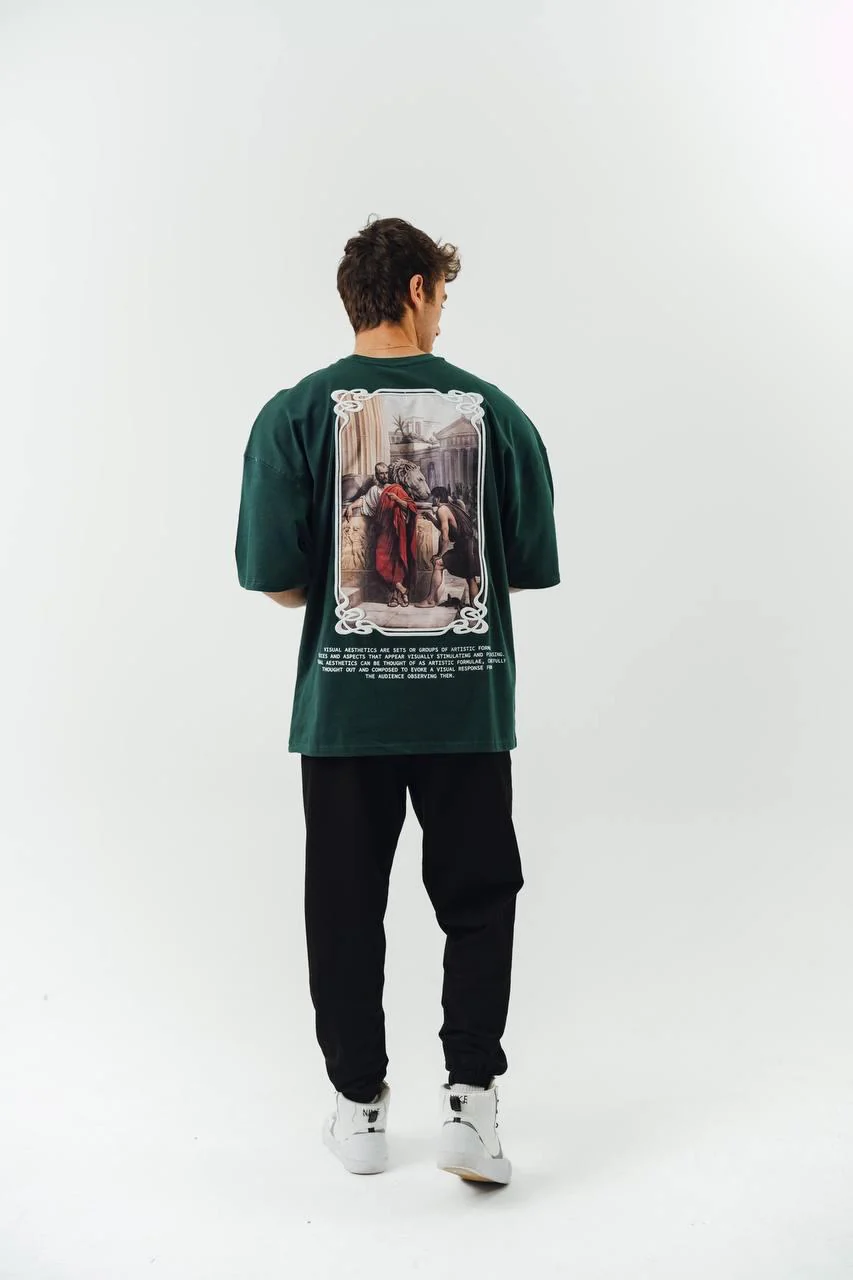 Green Artistic Tshirts - Image 3