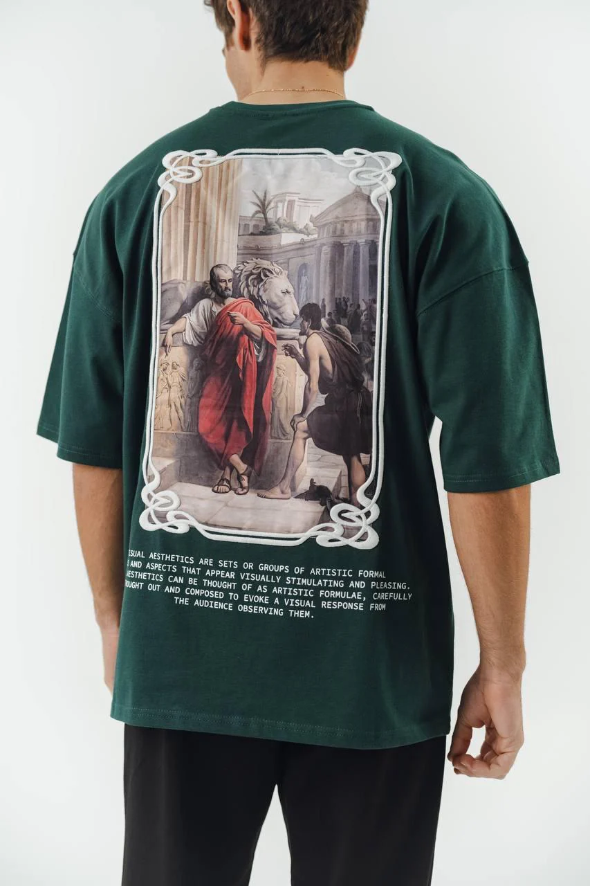Green Artistic Tshirts - Image 4