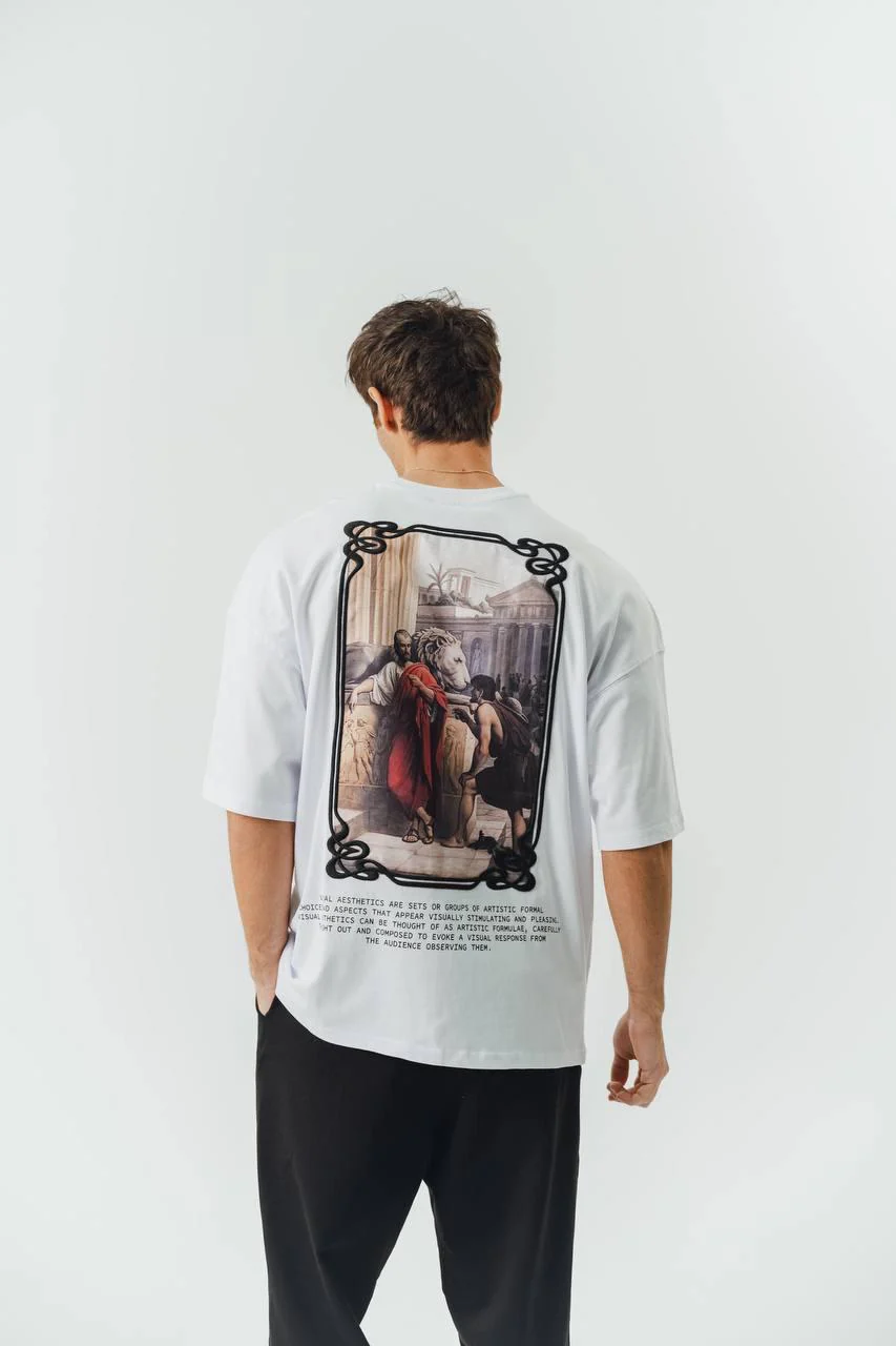 White Artistic Tshirts - Image 3
