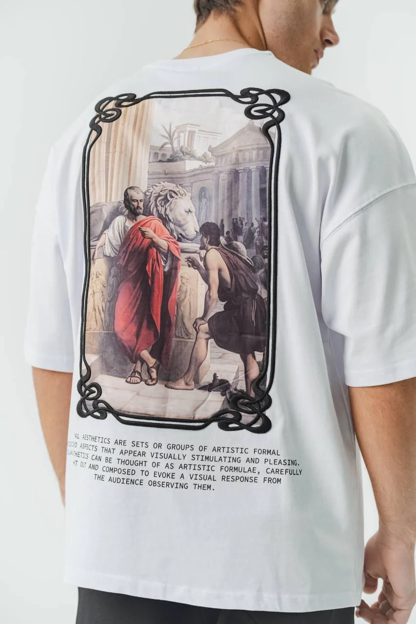 White Artistic Tshirts - Image 4