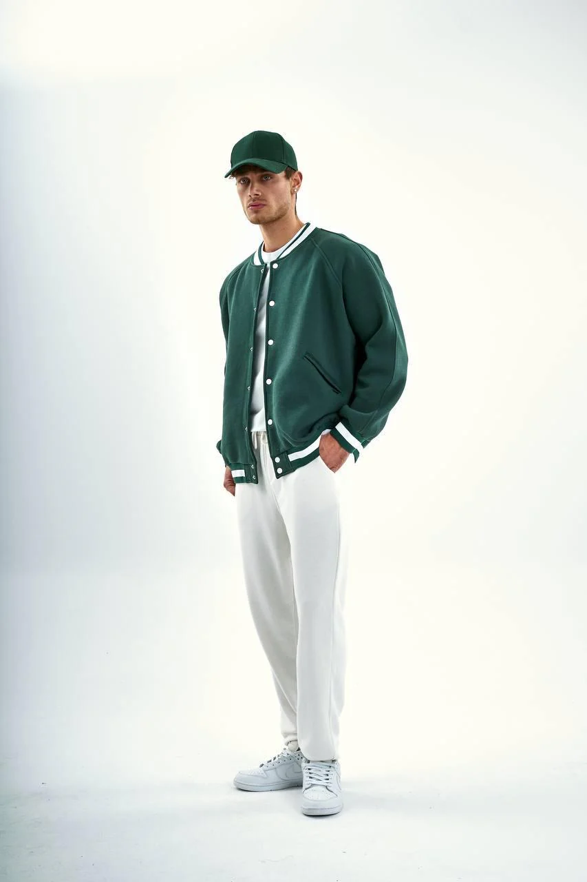 Green Wool Jacket - Image 3