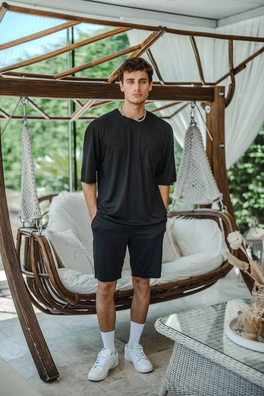 Basic Black With Pocket Tshirts - Image 3